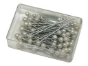 PINS, perleťová, nerezová krabička so 100 PINS