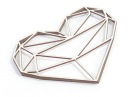 OPENWORK HEART SHAKER BOX KARTÓN 90x77mm OS32