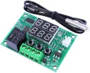 Digitálny termostat W1219 12V -30C +110C Sonda