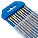 Zlatá TIG volfrámová elektróda WL-15 2,4x175