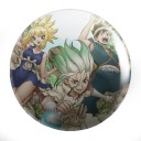 Manga Anime Dr Stone Pins VEĽKÝ VÝBER