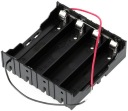 Kôš 4 X 18650 Čepele Káble 3,6V Paral