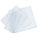 SKLENÝ POLYKARBONÁTOVÝ PVC FILTER DO MASKY 43x103
