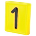 Číslo štítku „1“ pre obojky pre dobytok