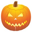 HALLOWEEN ZRKADLOVÉ NÁLEPKY NA OKNO TEKVICE TEKVICE