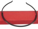 VLÁSENKA, ČIERNA, PLASTOVÁ, 0,8 CM