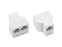 Internetová rozbočovacia zásuvka /2gn RJ45 8p8c (2408