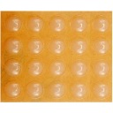Samolepiace silikónové podložky 10mm 20 kusov