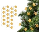 LED VIANOČNÉ SVIETIDLÁ ZÁVISNÉ HVIEZDY GARLAND 3M