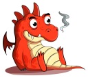 NÁLEP NA OKNO SKLENENÉ ZRKADLO DINOSAUR DINO DRAGON