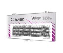 CLAVIER Vshape NATURAL HODVÁB OČNÉ LIASY 12mm