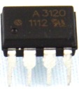 HCPL3120 Driver IGBT optočlen 1 kanál 3,75 kV DIP8