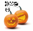 Tekvicové šablóny Halloween tekvicové dekorácie x10