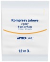 APTEO sterilné obklady 9 x 9 cm, 3 kusy