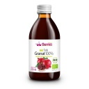 Bio šťava z granátového jablka 100% eko šťava z granátového jablka 250 ml