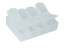 Organizér Box 8 priehradiek 8x6x2cm (1689)