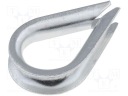 Lanový náprstok 3 mm 4 ks