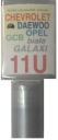 OPEL 11U GCB GALAXI BIELA ​​LAKA ŠKRABANKA DOTYK