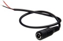 2,1 mm/5,5 mm jack s 30 cm DC konektorovým káblom
