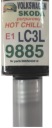 SKODA VW 9885 LC3L E1 HORÚCA CHILLI LAKU TUCH-UP