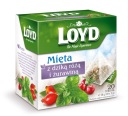 LOYD čaj Mäta s divokou ružou a brusnicami