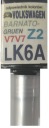 VW LK6A Z2 V7 BARNATOGRUEN LAR ŠKRABANY DOTYK