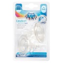 Canpol baby silikónové mini cumlíky na širokú fľašu, 2 ks EASYSTART