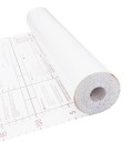 Samolepiaca fóliová dyha na pracovné dosky Nábytok Stoly Skrinky LESK BIELA ​​45 cm Urob si sám