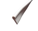 KEDRA BIZA PIPE PVC PÁSKA, mäkká, BIELA
