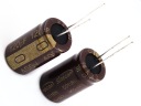 KONDENZÁTOR 120uF / 400V 18 x 32mm 105*C DLHÁ ŽIV.