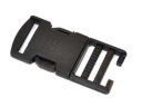 Spona plastová ČIERNA 30 mm 2 ks