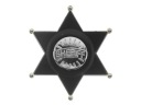 Kovbojský odznak šerifskej hviezdy SHERIFF!
