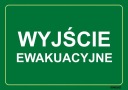 TABUĽKA INFORMAČNÁ TABUĽA NÚDZOVÝ VÝSTUP