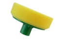 PODLOŽKA LEŠTIACA HUBKA 80mm MINI ZÁVIT M14 ŽLT
