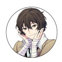 Špendlík Bungou Stray Dogs Dazai 58 mm