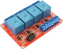 4-kanálové High/Low H/L 5V Arduino relé