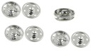 TLAK NA ŠITIE 21 mm STRIEBORNÝ TLAK 4 párov |8