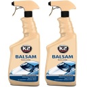 K2 BALSAM rýchly vosk na leštenie laku 2x