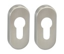 ZNAK, OVÁLNA ROZETA, NEREZ, INOX