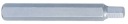 BIT 10mm IMBUS HEX 7mm H7 x 80mm LONG KING TONY 168007H