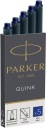 PARKER Atramentové náplne do pier, MODRÁ