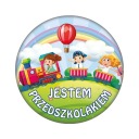 Špendlík na gombíky Som predškolák 5 kusov