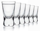 Poháre na vodku X 25 ml BASIC 6 kusov KROSNO