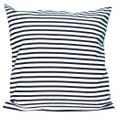 Obliečka na vankúš do saka 40x40 Black Stripes