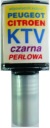 CITROEN KTV PEARL ČIERNA FARBA ŠKRABANÁ DOTYK