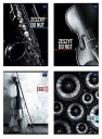 MUSIC BOOK, A4, 16 listov, vertikálna, interprint