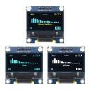 0,96-palcový 128x64 I2C 3-5V SSD1306 OLED displej