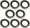 SET 10x KOVOVÁ GUMOVÁ PODLOŽKA M/G M22 - NIPEL