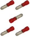 KONEKTOR SAMSKY TUBE 0,5-1,5MM ČERVENÝ 4MM