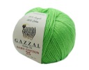 Priadza GAZZAL BABY COTTON '25', farba GREEN 27
